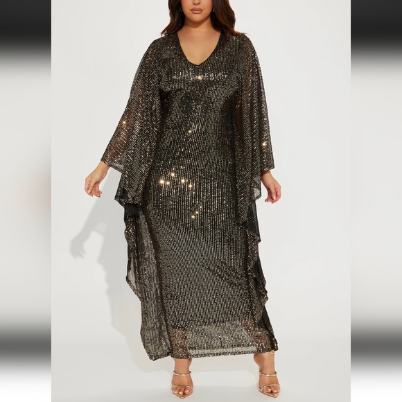 Sequin Maxi Dress - Picture 3 of 11